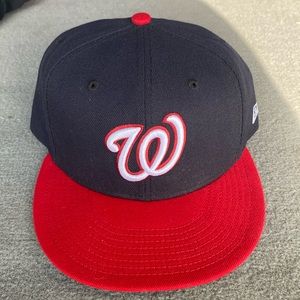 Washington Nationals New Era 59 Authentic Fitted, 7 1/2